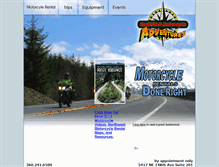 Tablet Screenshot of northwestmotorcycleadventures.com